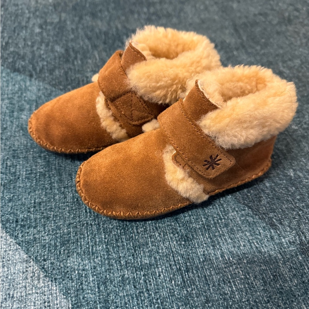 L.L. Bean Toddlers' Wicked Good shearling slippers